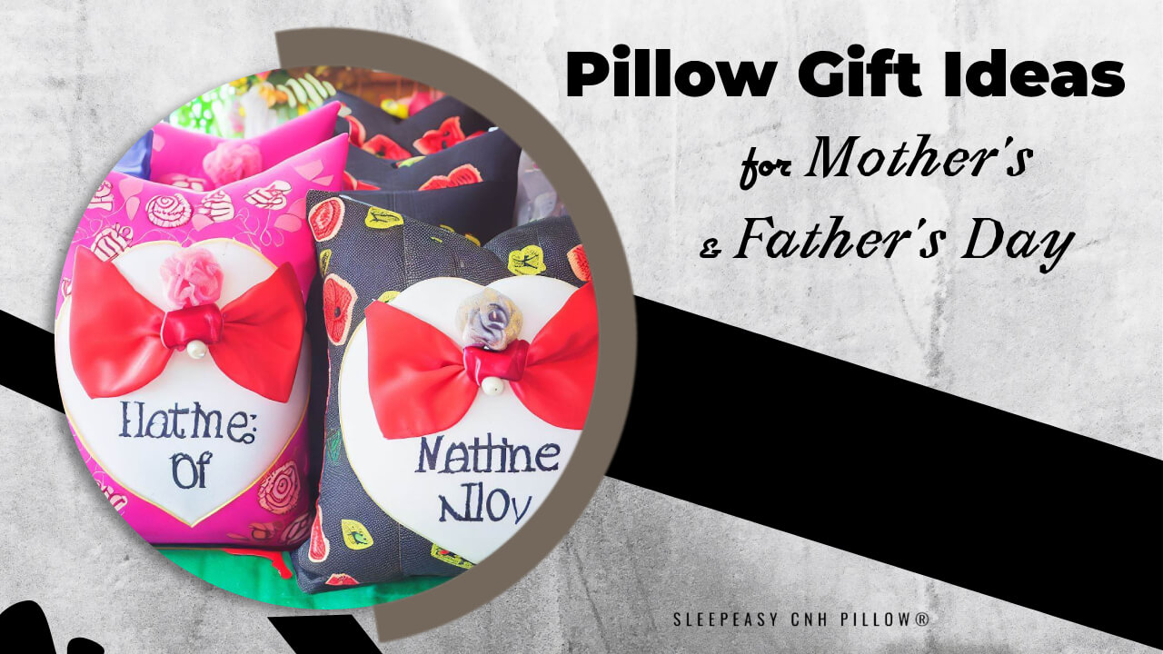 Pillow Gift Ideas for Mother's & Father's Day 