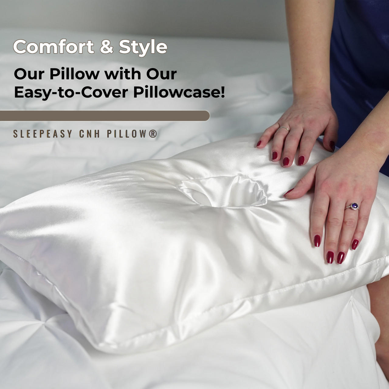 Sleep Easy CNH Pillow Cotton Comfort