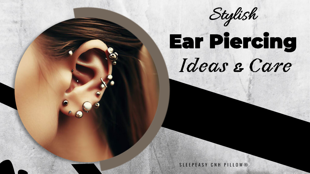 Stylish Ear Piercing Ideas & Care - CNH Pillow Division