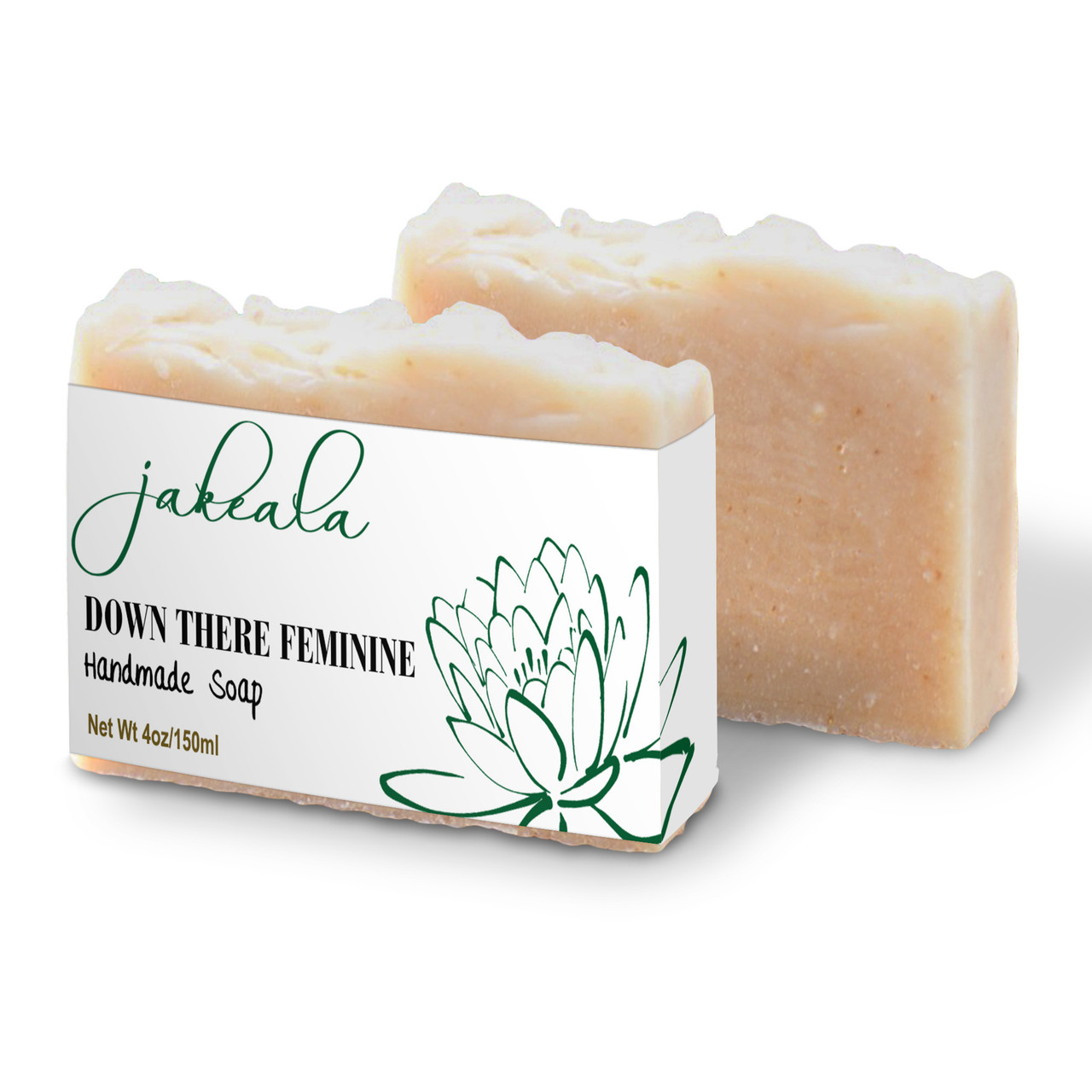Natural Feminine Wash Down There Soap Bar JAKEALA