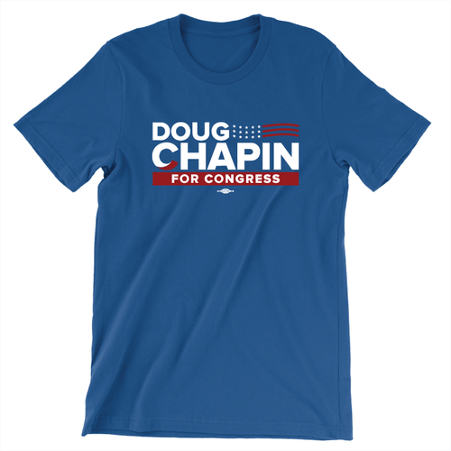Doug Chapin (Unisex Royal Blue Tee)