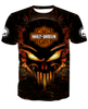 **(OFFICIAL-HARLEY-DAVIDSON-MOTORCYCLE-CUSTOM-TEES/DETAILED-3D-GRAPHIC-PRINTED-NEON-GLOWING-SKULL-DESIGN/FEATURING-OFFICIAL-CUSTOM-HARLEY-LOGOS & OFFICIAL-CLASSIC-HARLEY-COLORS/3D-DOUBLE-SIDED-GRAPHIC-DESIGN/TRENDY-PREMIUM-HARLEY-RIDING-TEES)**