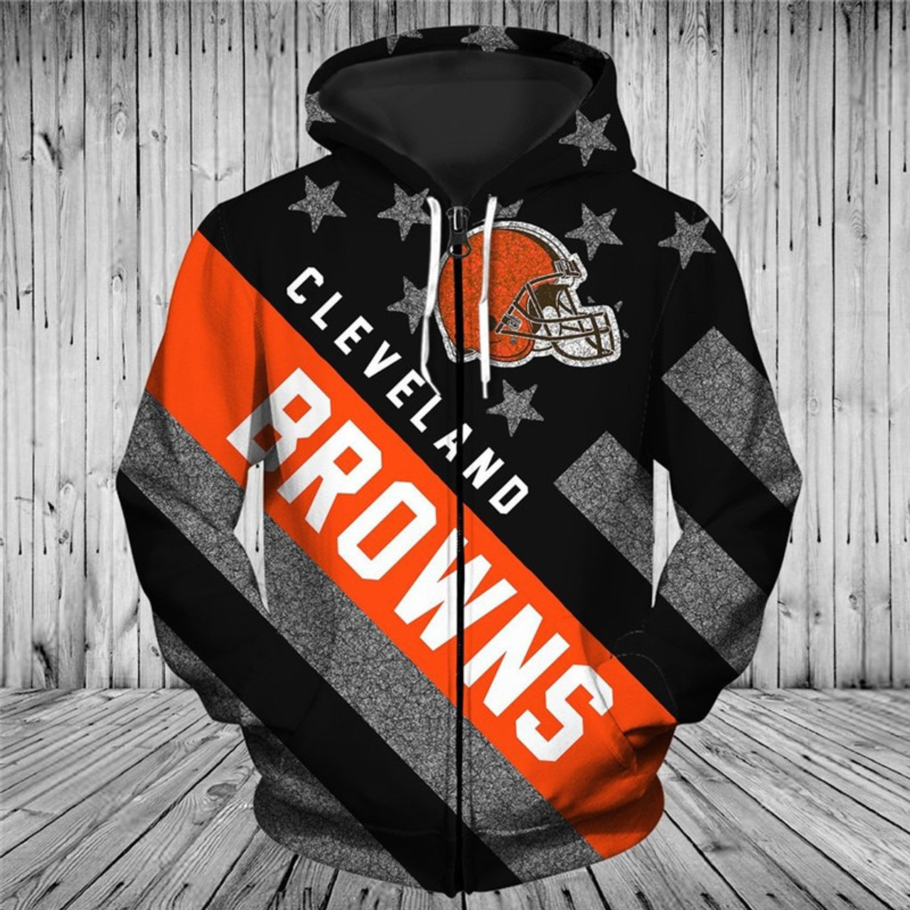 browns orange hoodie