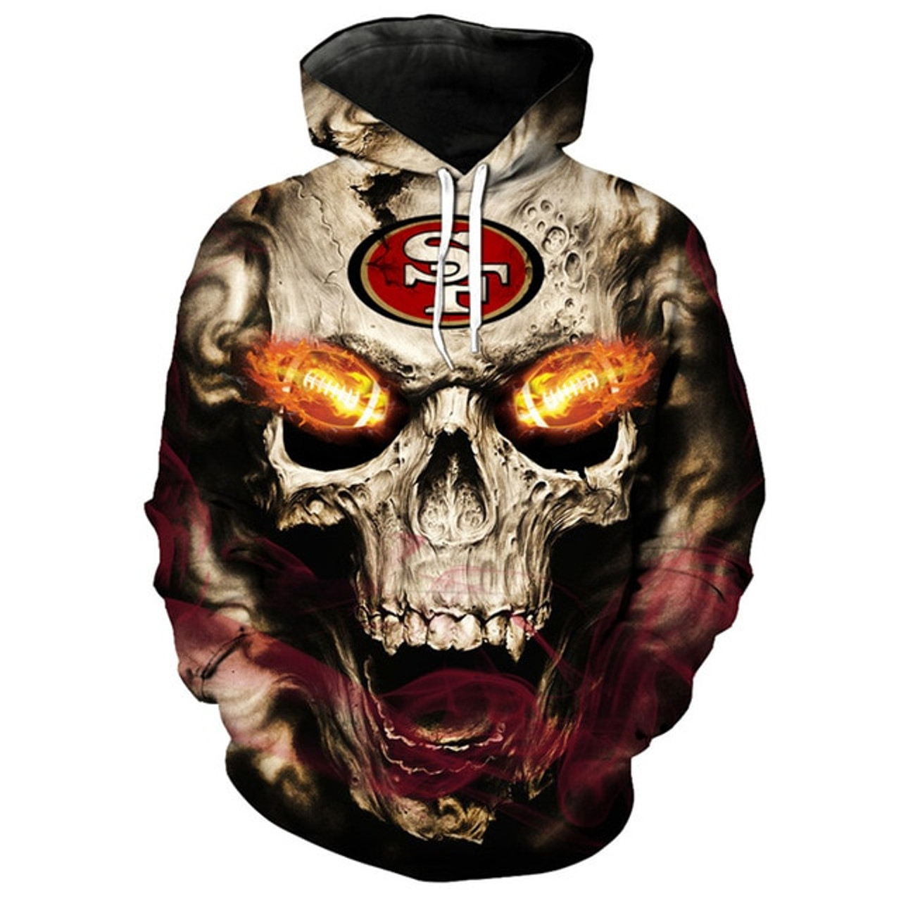 49ers pullover hoodie