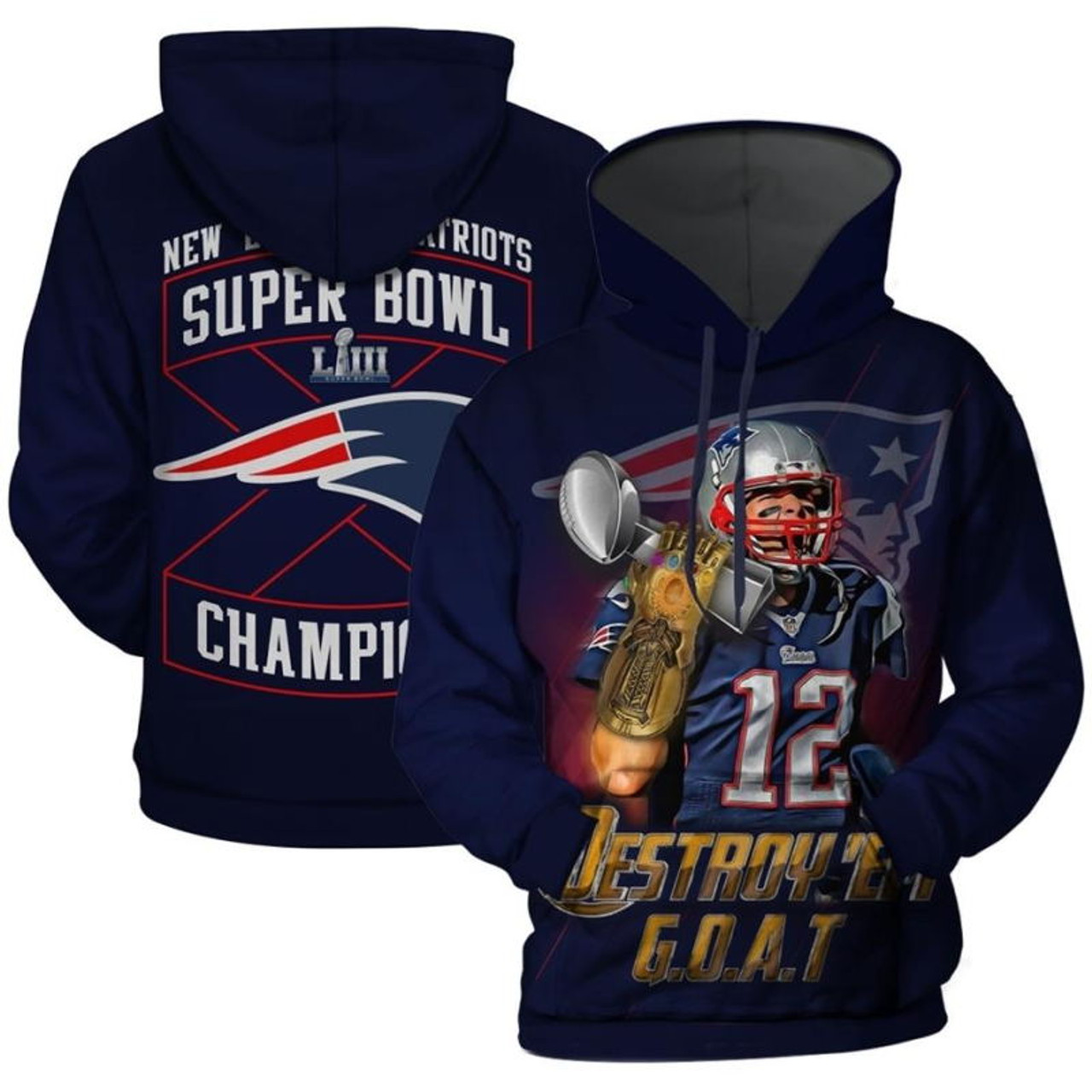 tom brady pullover