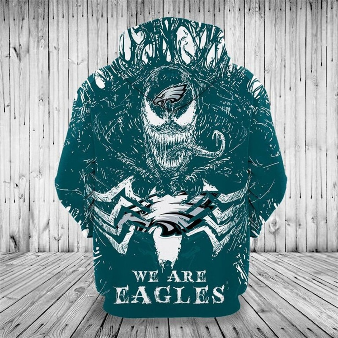 **(OFFICIALLY-LICENSED-N.F.L.PHILADELPHIA-EAGLES/CLASSIC-VENOM-HORROR-MOVIE-CHARACTER-PULLOVER-HOODIES/NICE-DETAILED-PREMIUM-CUSTOM-3D-GRAPHIC-PRINTED/ALL-OVER-PRINTED-DESIGN,PREMIUM-WARM-N.F.L.PHILADELPHIA-EAGLES-LOGO-PULLOVER-HOODIES)**