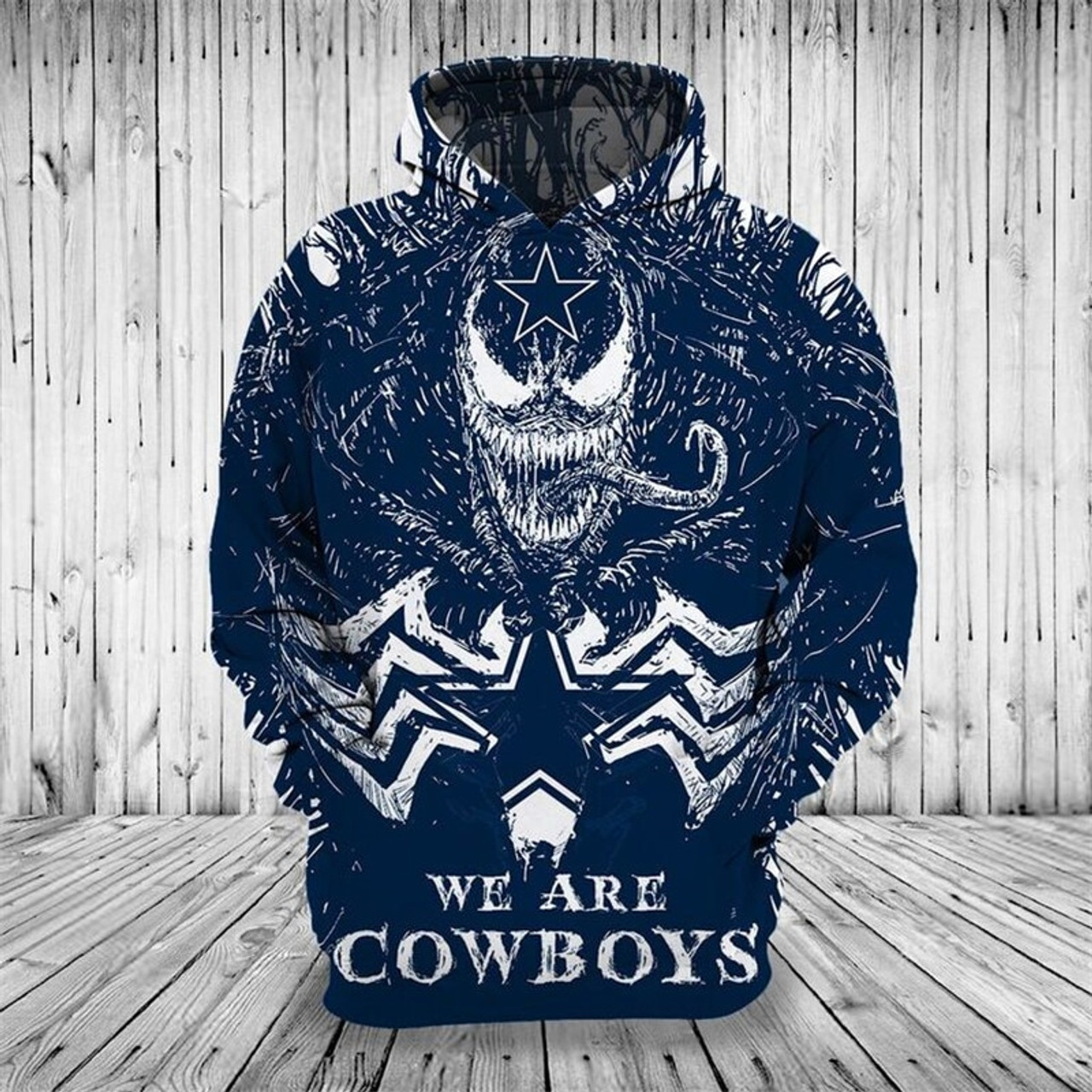 cowboys army hoodie