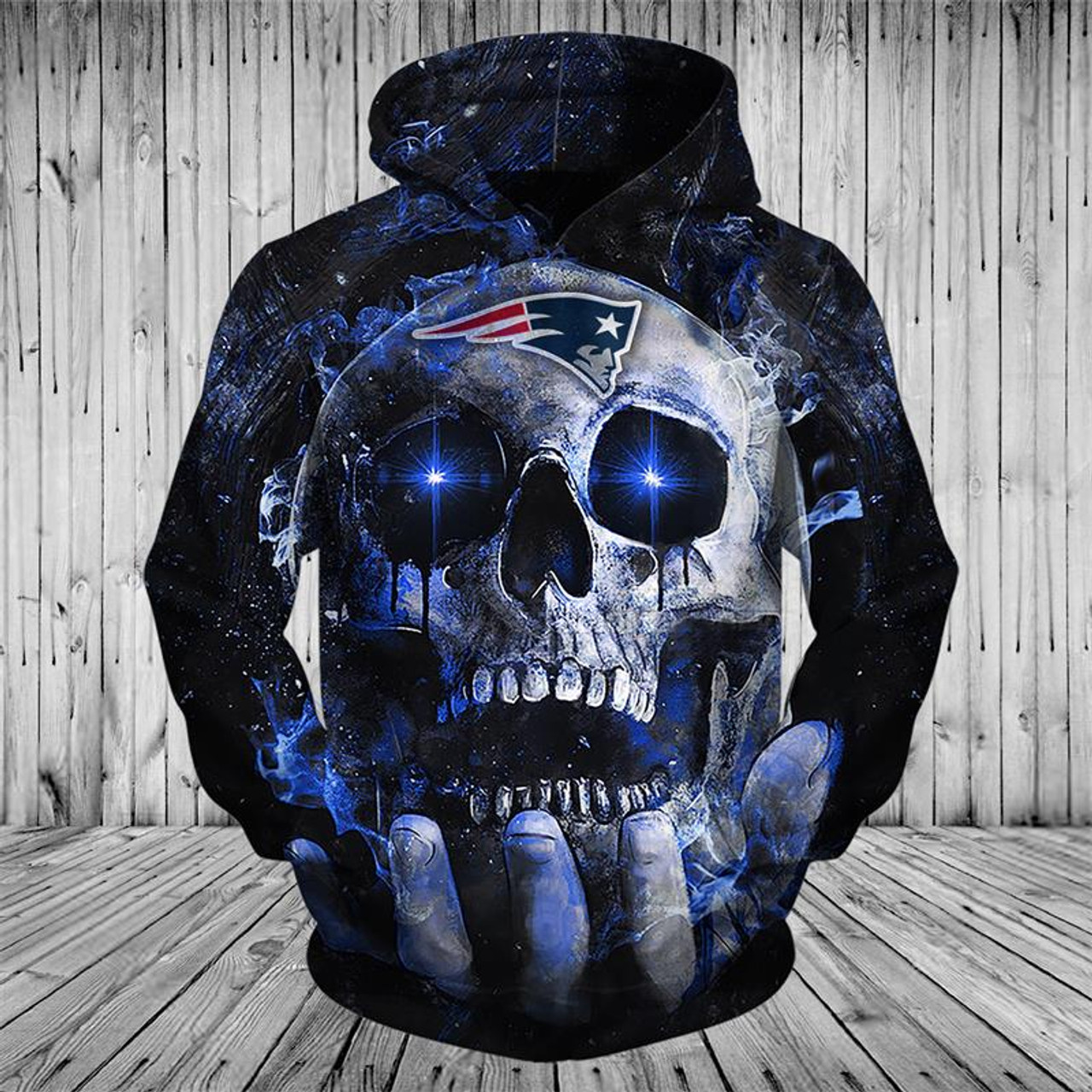 patriots skeleton shirt