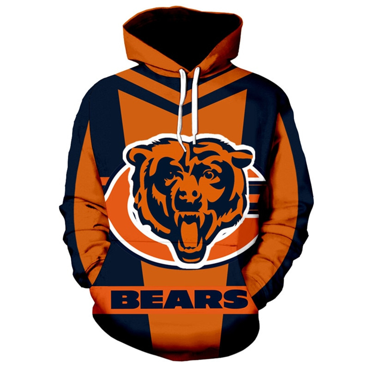 chicago bears pullover hoodie