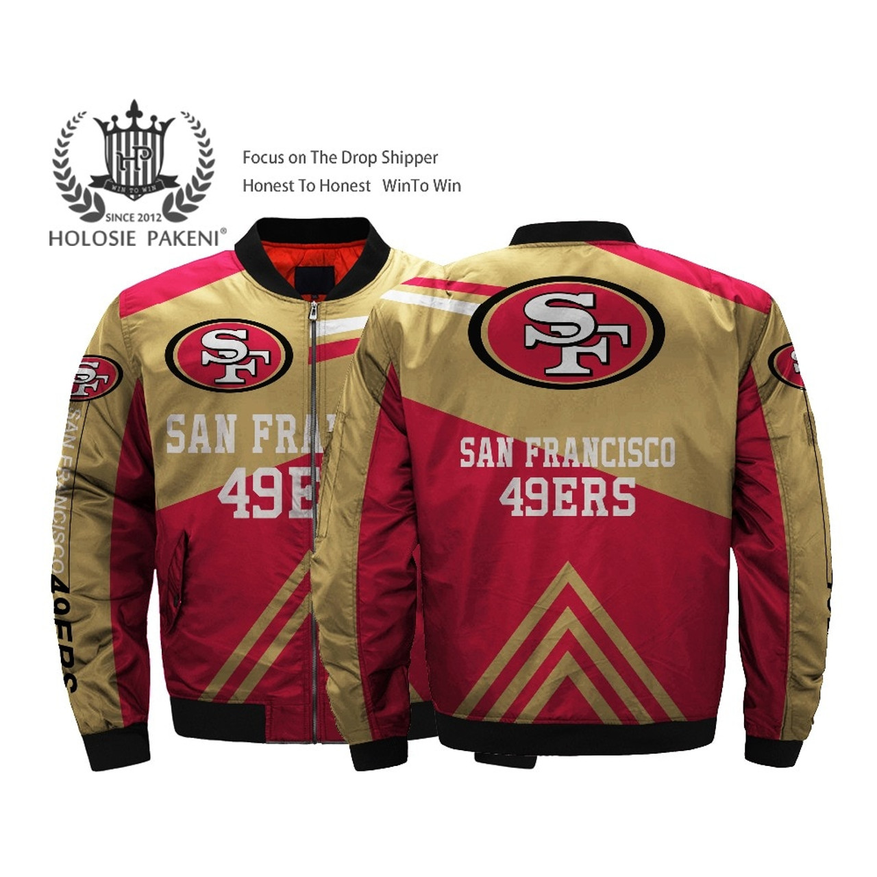 custom 49ers jacket