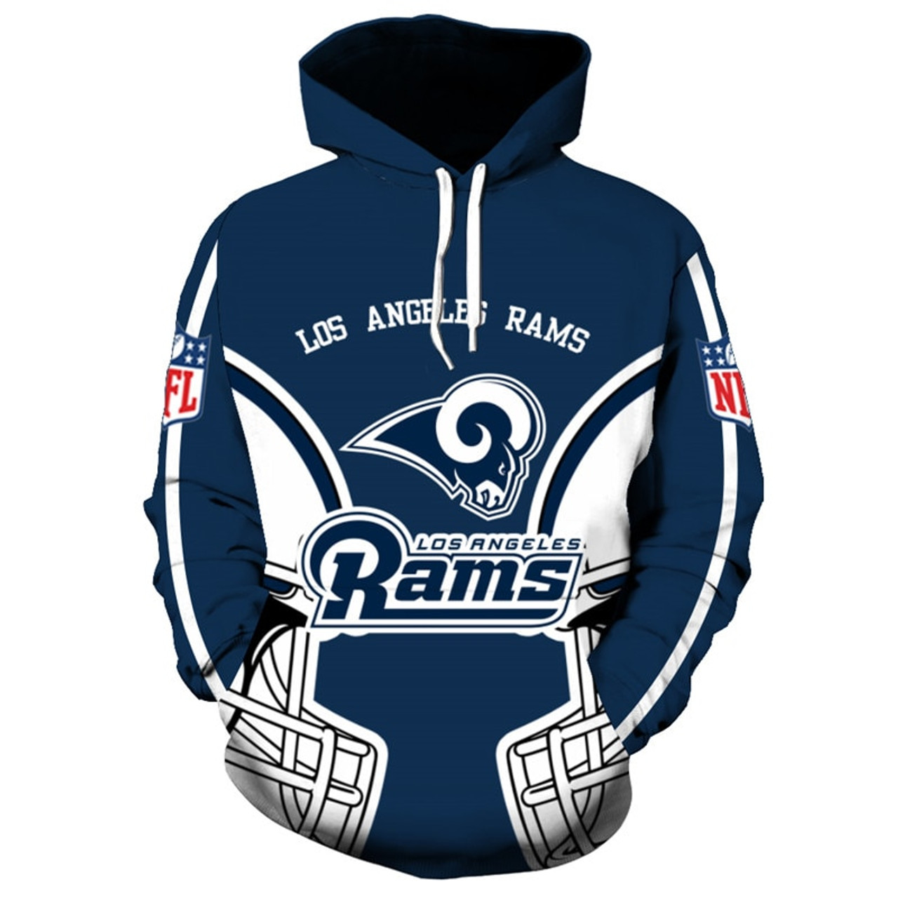 la rams military hoodie