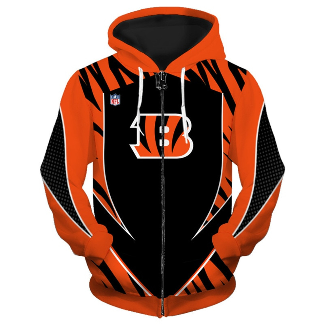 cincinnati bengals military hoodie