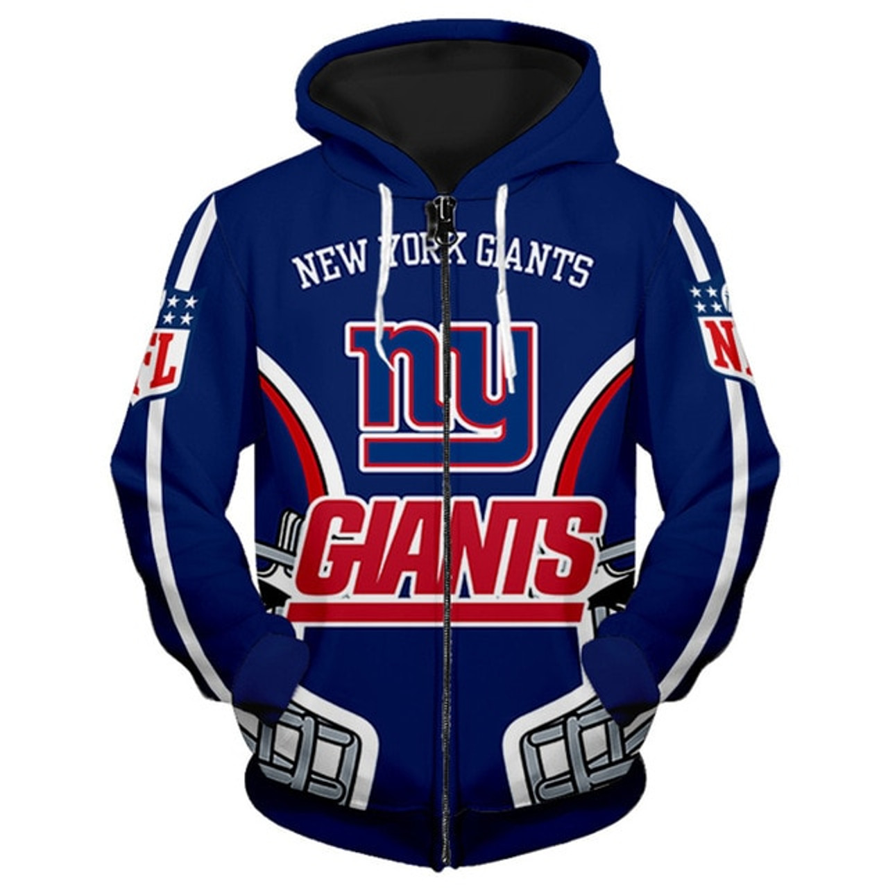 ny giants jersey hoodie