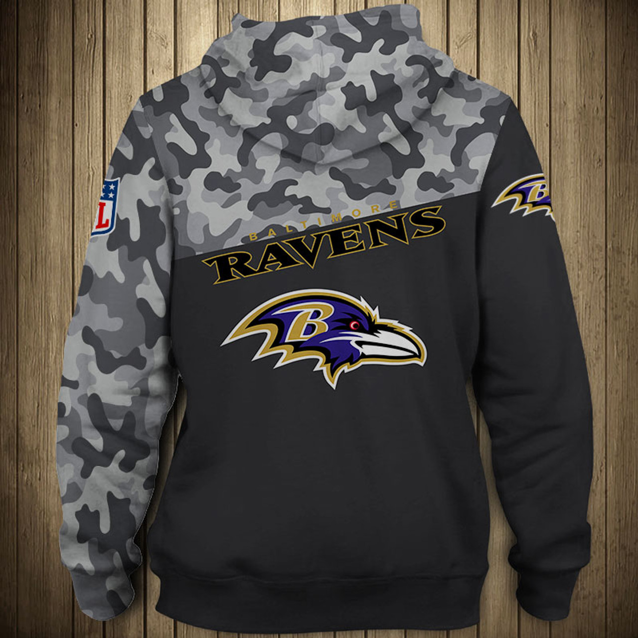 ravens military hoodie