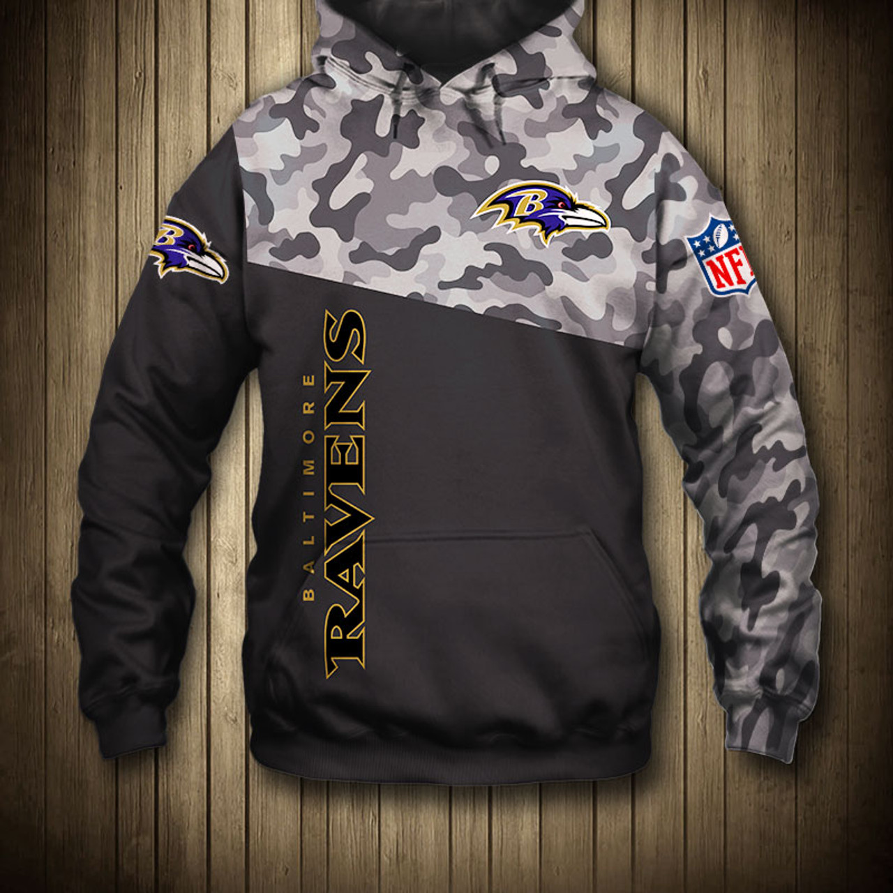 personalized ravens hoodie