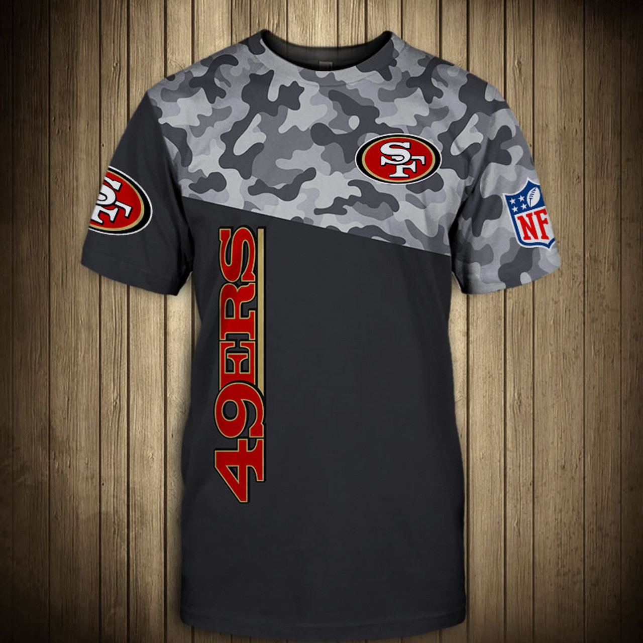 49ers camo shirt