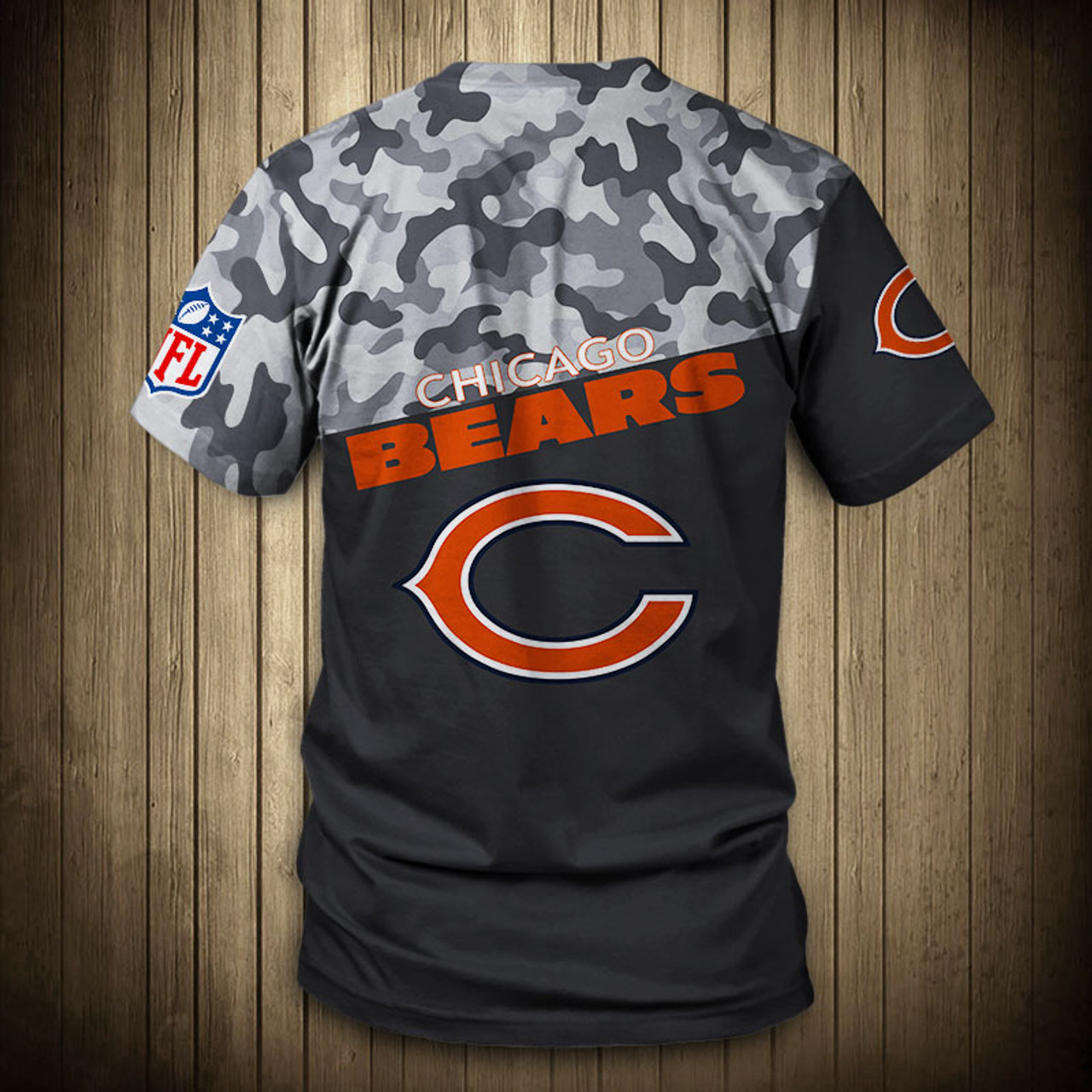 chicago bears camo jersey