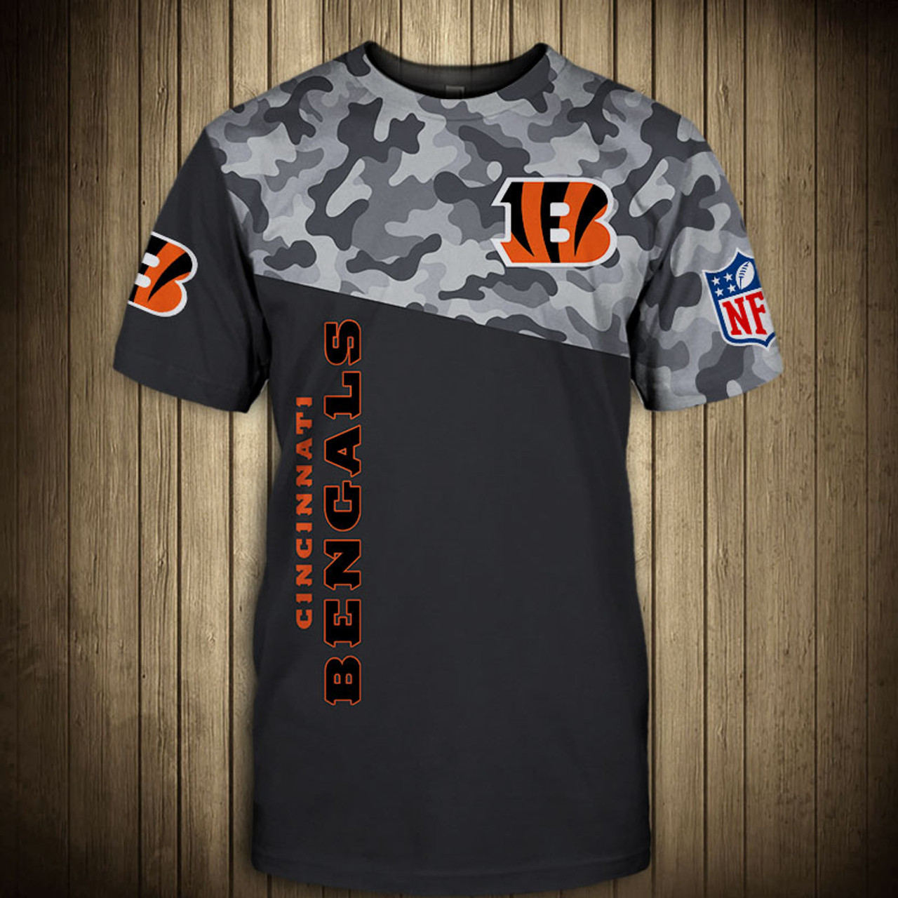 camo bengals shirt