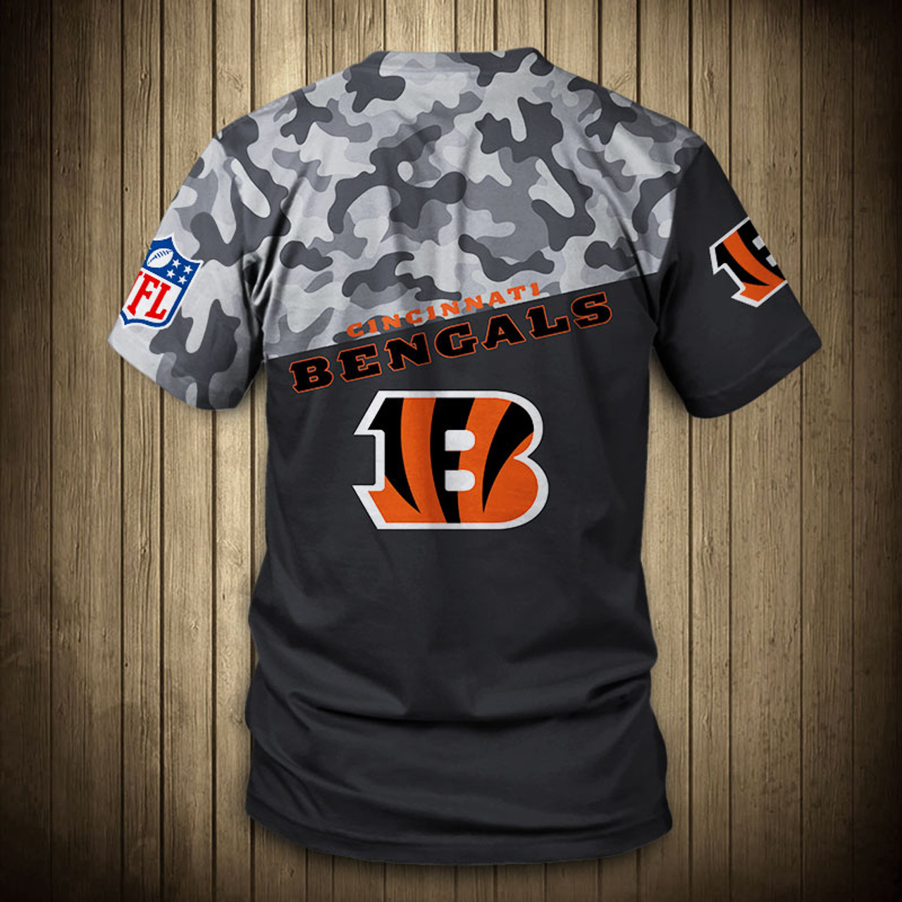 camo bengals shirt