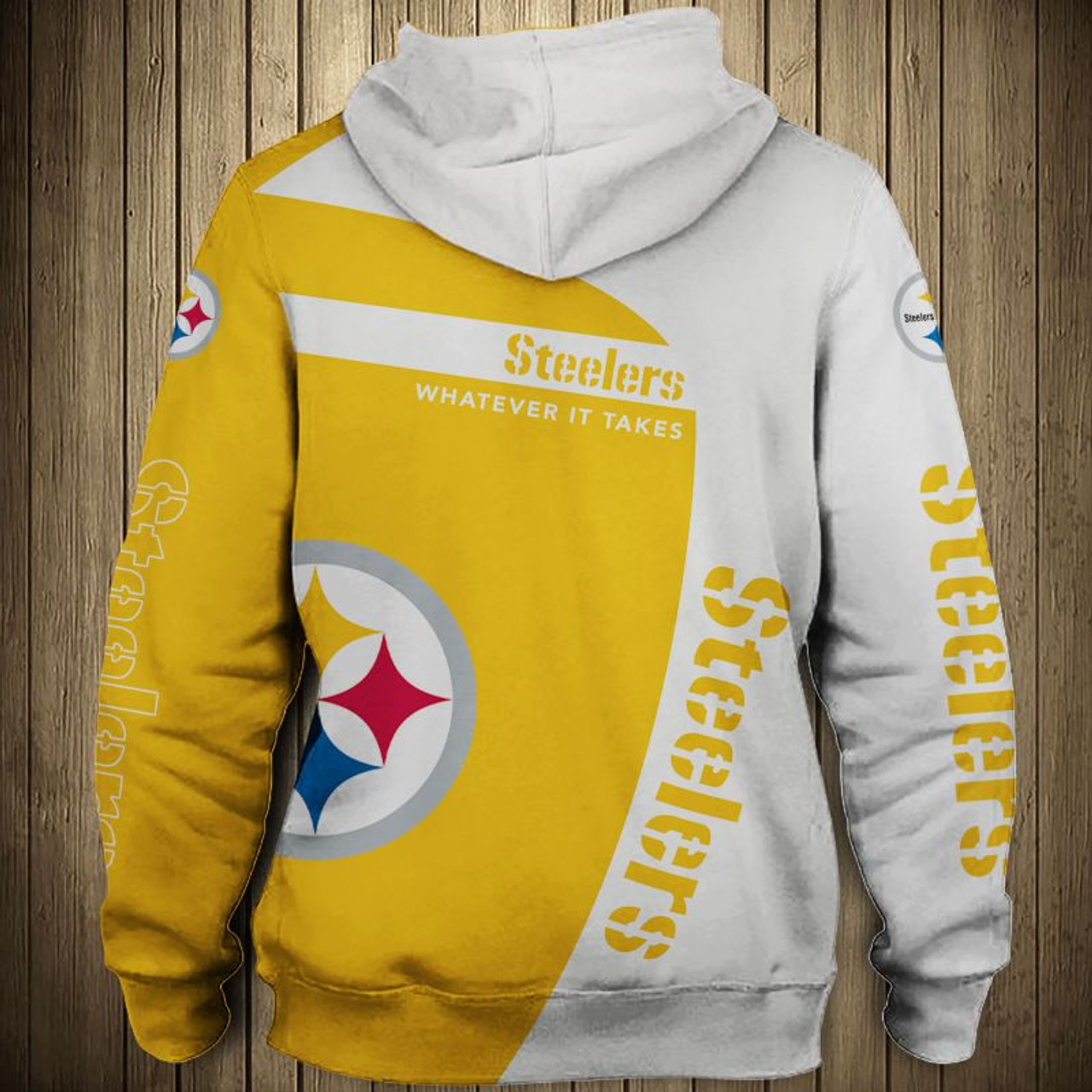 yellow steelers hoodie