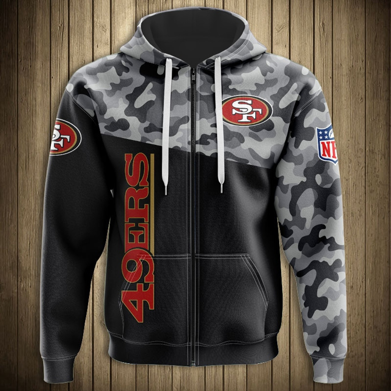 49ers camo shirt