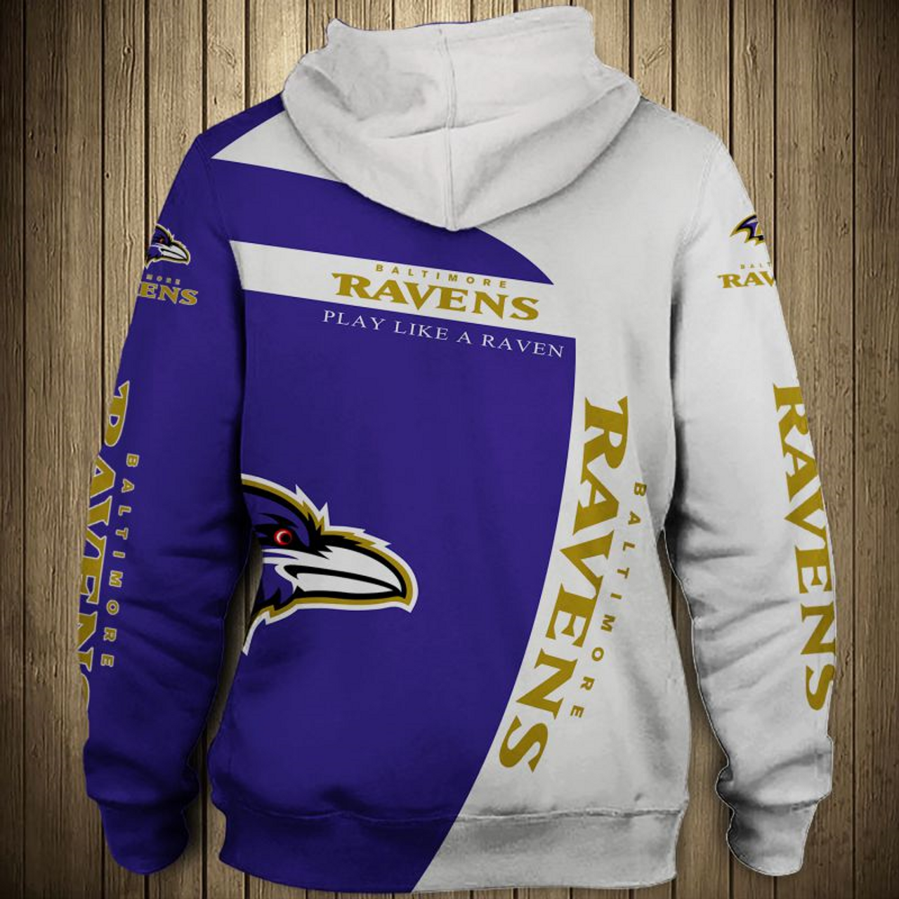 purple ravens sweatshirt