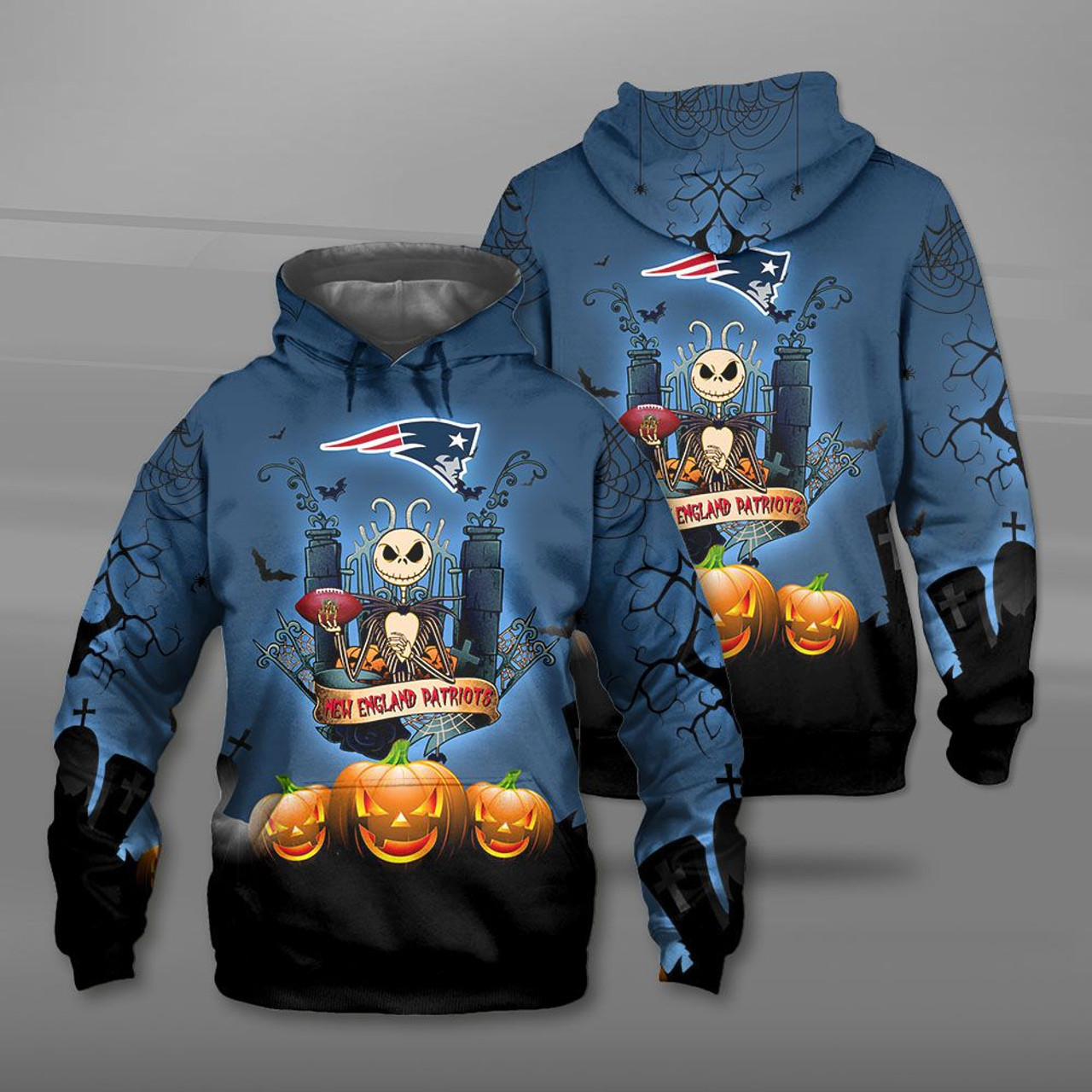 **(OFFICIAL-N.F.L.NEW-ENGLAND-PATRIOTS-TEAM-PULLOVER-HOODIES/CUSTOM-3D-PATRIOTS-OFFICIAL-LOGOS & OFFICIAL-CLASSIC-PATRIOTS-TEAM-COLORS/DETAILED-3D-GRAPHIC-PRINTED-DOUBLE-SIDED-DESIGN/PREMIUM-N.F.L.PATRIOTS-HALLOWEEN-NIGHTMARE-THEMED-HOODIES)**