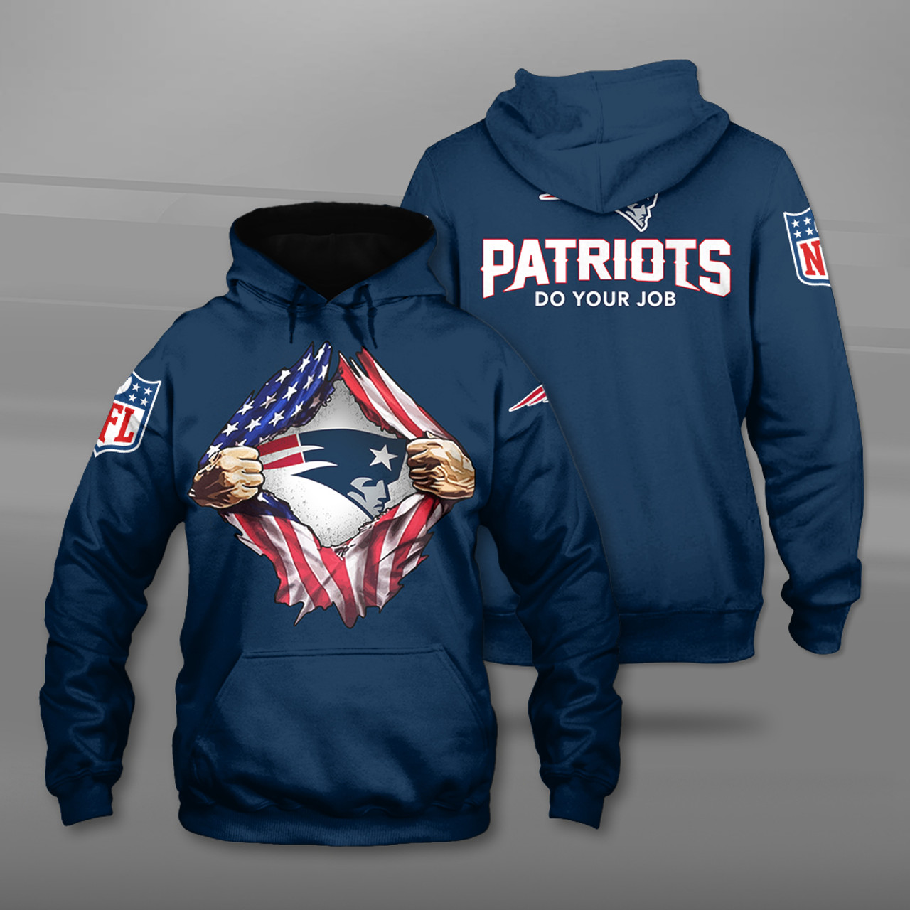 patriots pullover hoodie