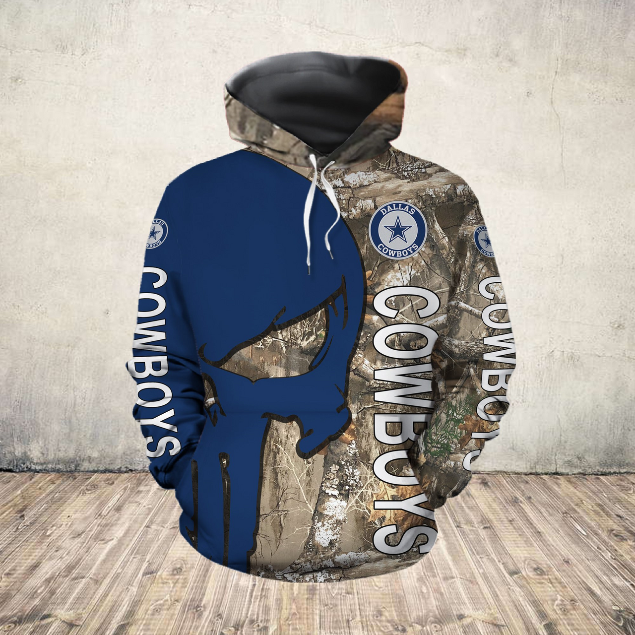 cowboys military sweatshirt