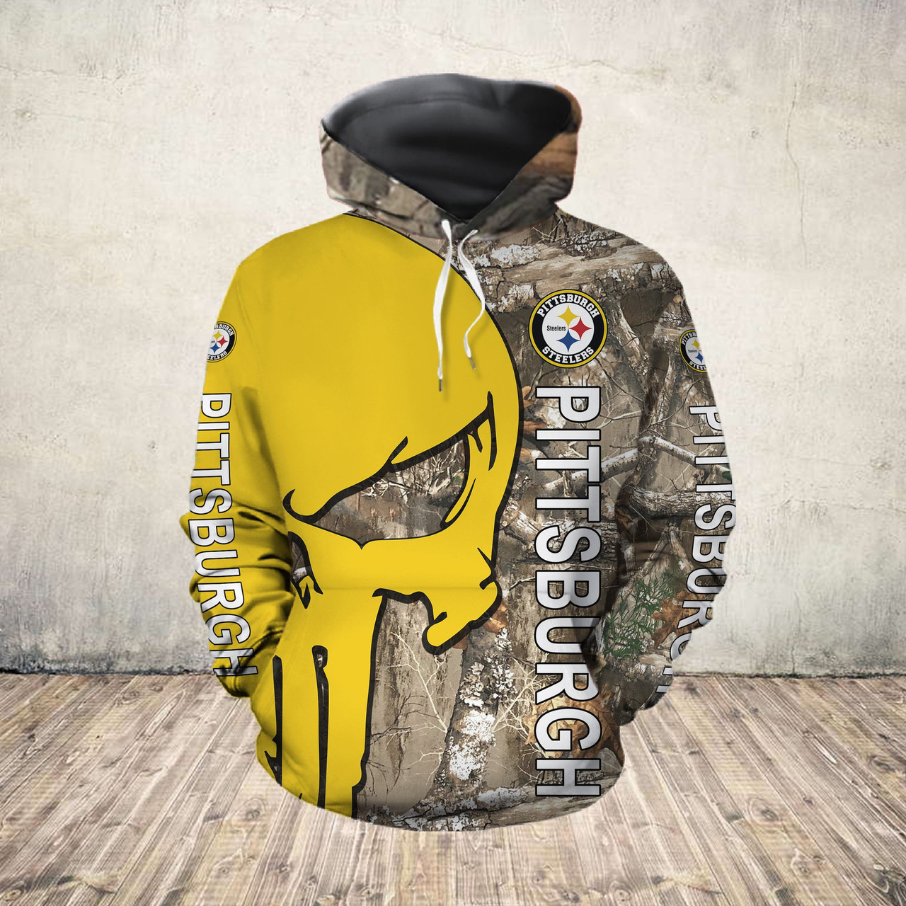 steelers camouflage sweatshirt