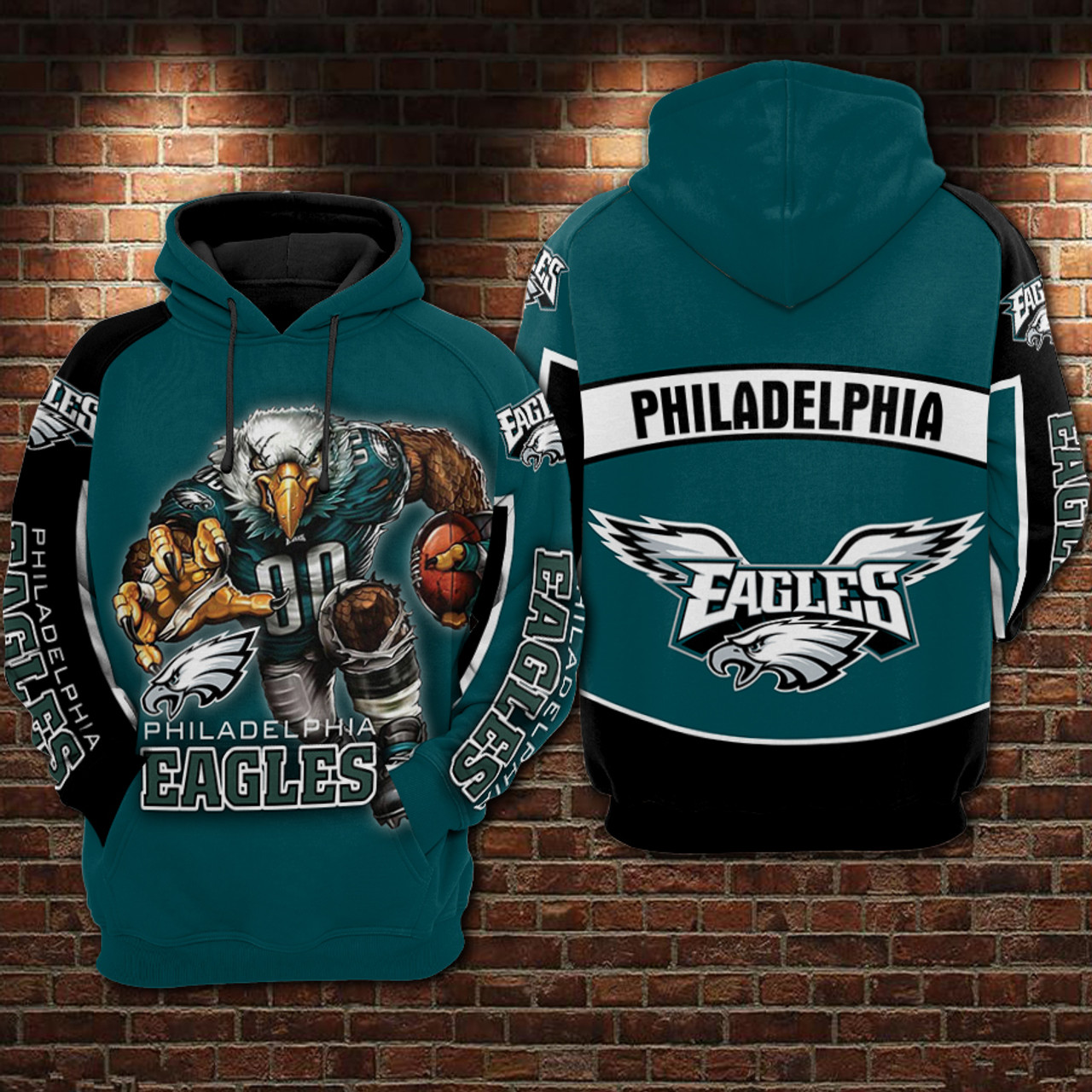 philadelphia eagles pullover hoodie