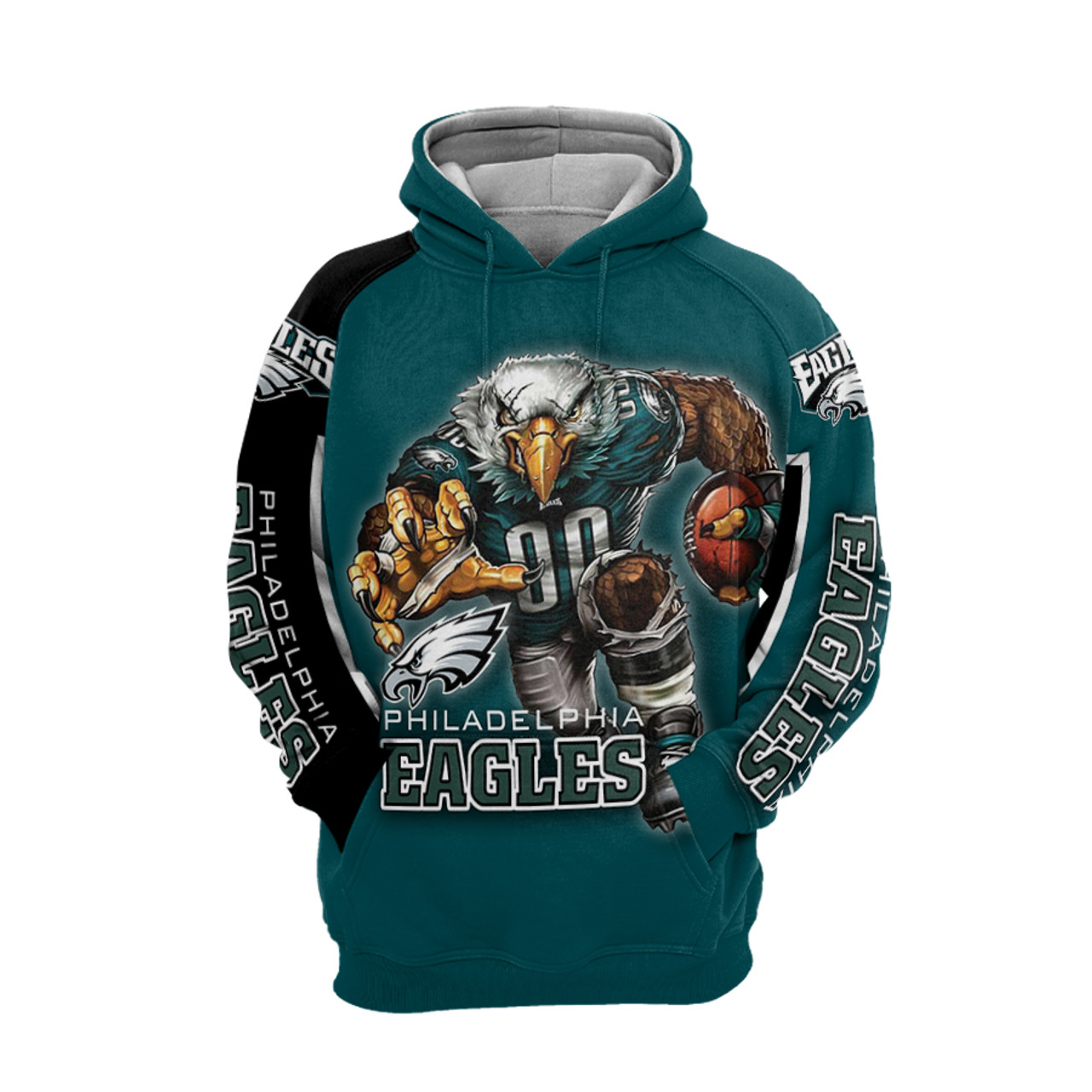 eagles jersey hoodie