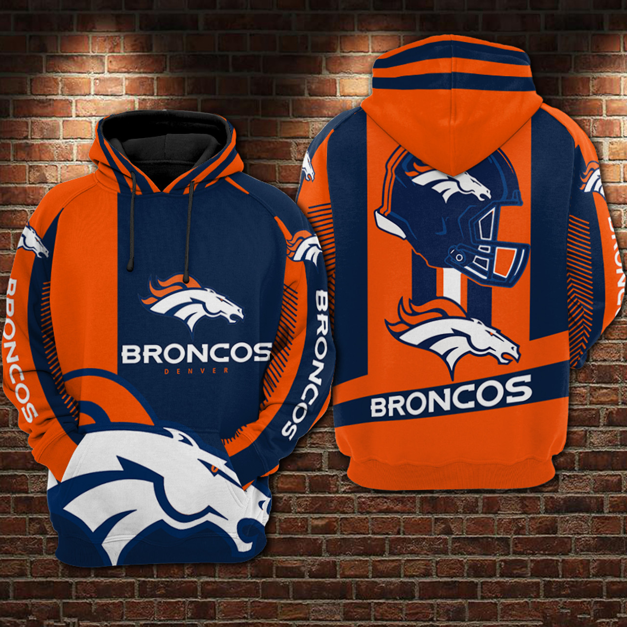 nfl broncos hoodies