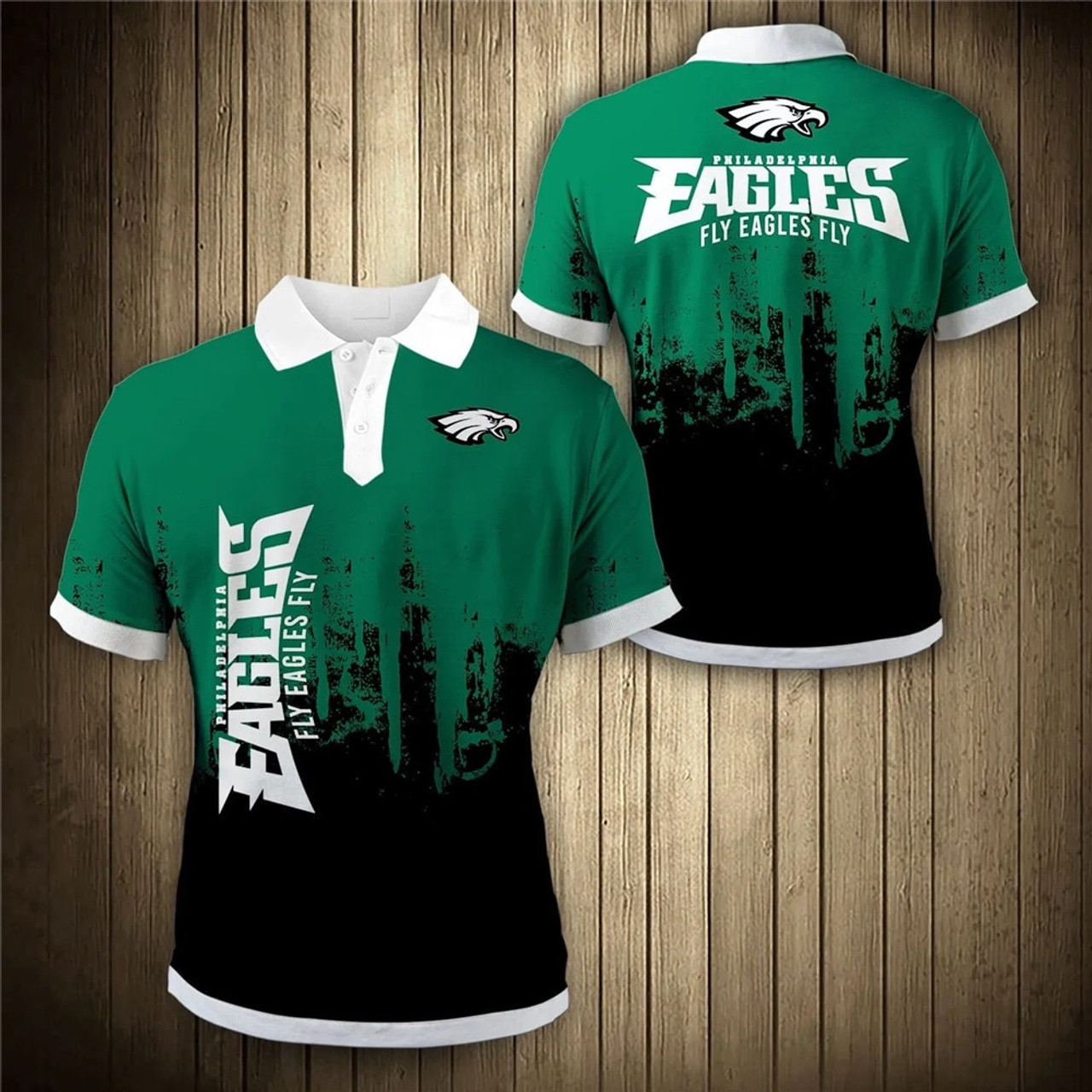 **(OFFICIAL-NEW-N.F.L.PHILADELPHIA-EAGLES-TRENDY-TEAM-POLO-SHIRTS/CUSTOM-3D-EAGLES-OFFICIAL-LOGOS & OFFICIAL-CLASSIC-EAGLES-TEAM-COLORS/DETAILED-CUSTOM-3D-GRAPHIC-PRINTED-DOUBLE-SIDED-DESIGN/PREMIUM-N.F.L.EAGLES-GAME-DAY-TEAM-FASHION-POLO-SHIRTS)**