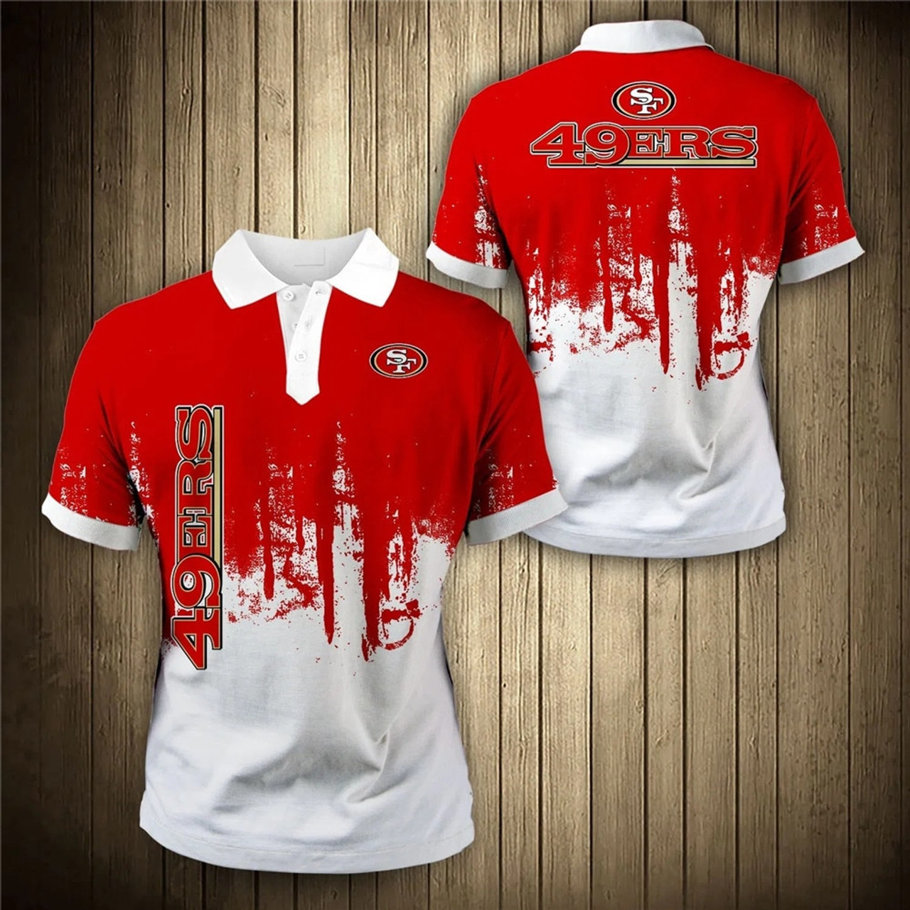 Personalized SF 49ers Team 3D Printed Baseball Jersey Shirt