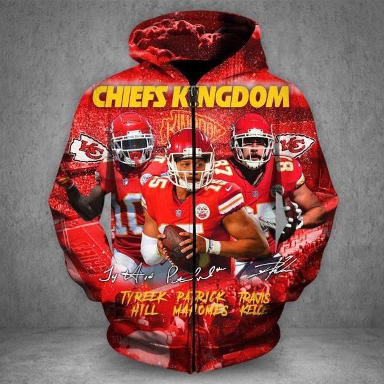 chiefs jersey hoodie