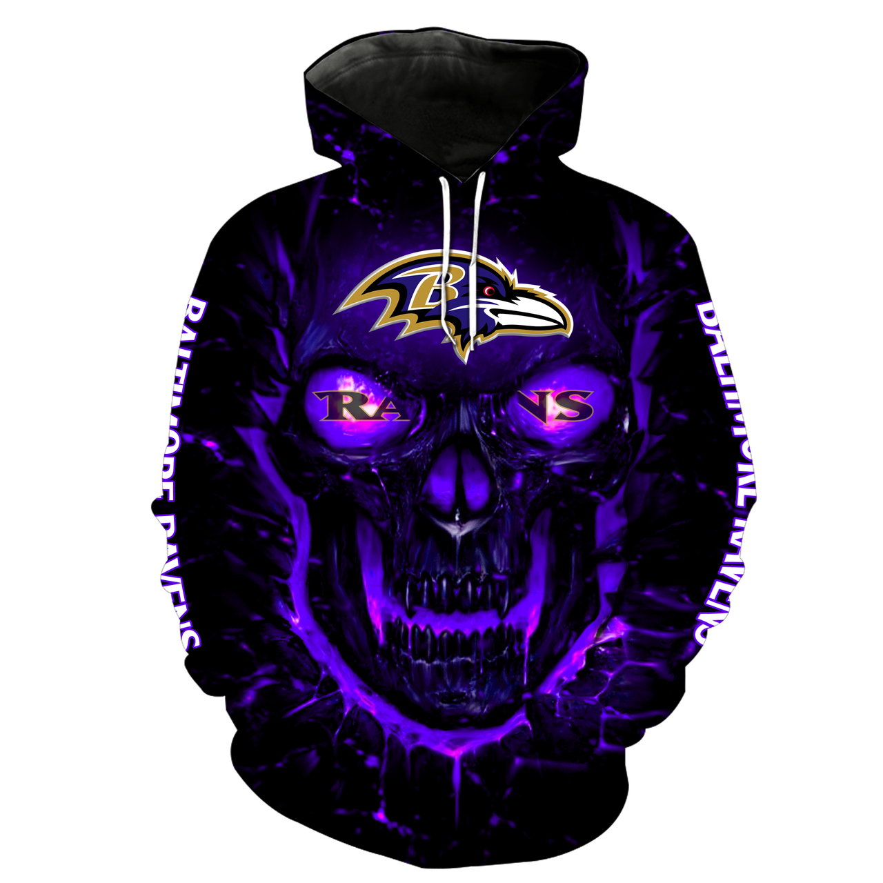 purple ravens hoodie