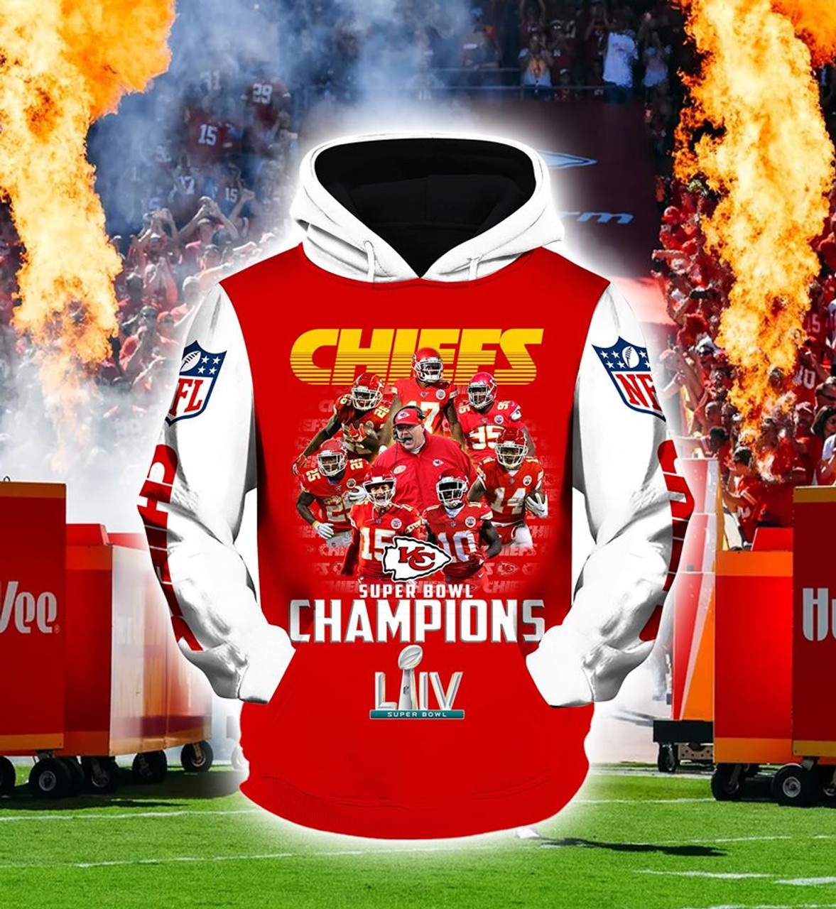 nfl team hoodies