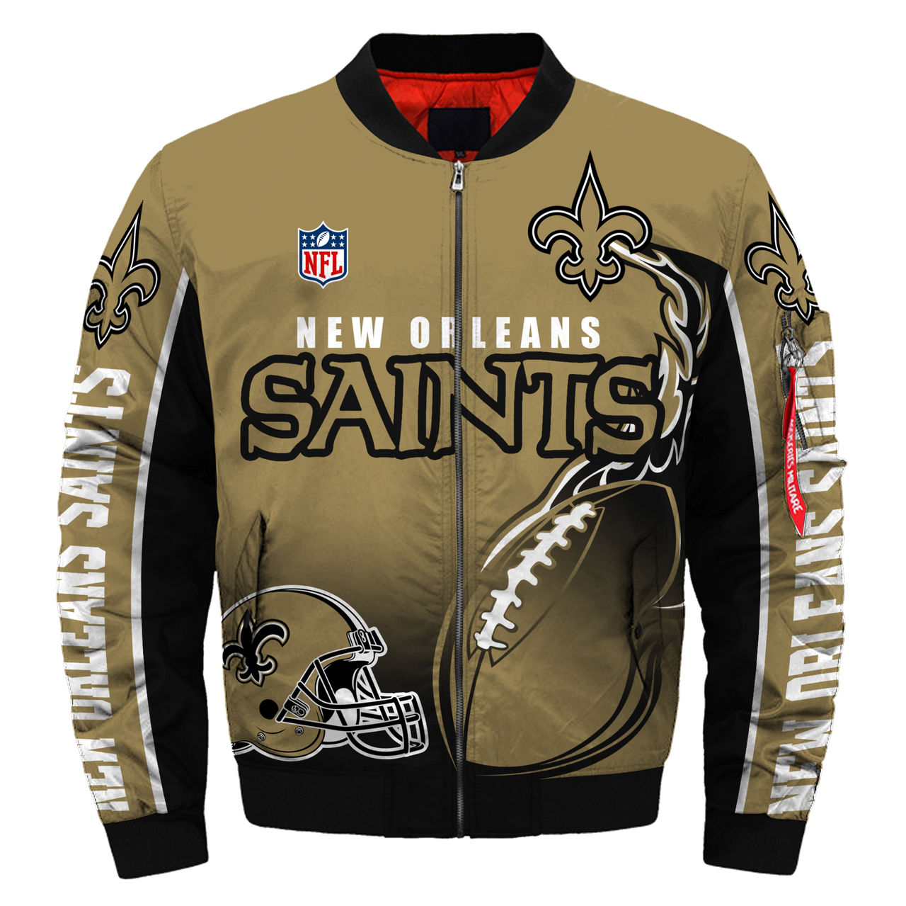 nfl saints jacket