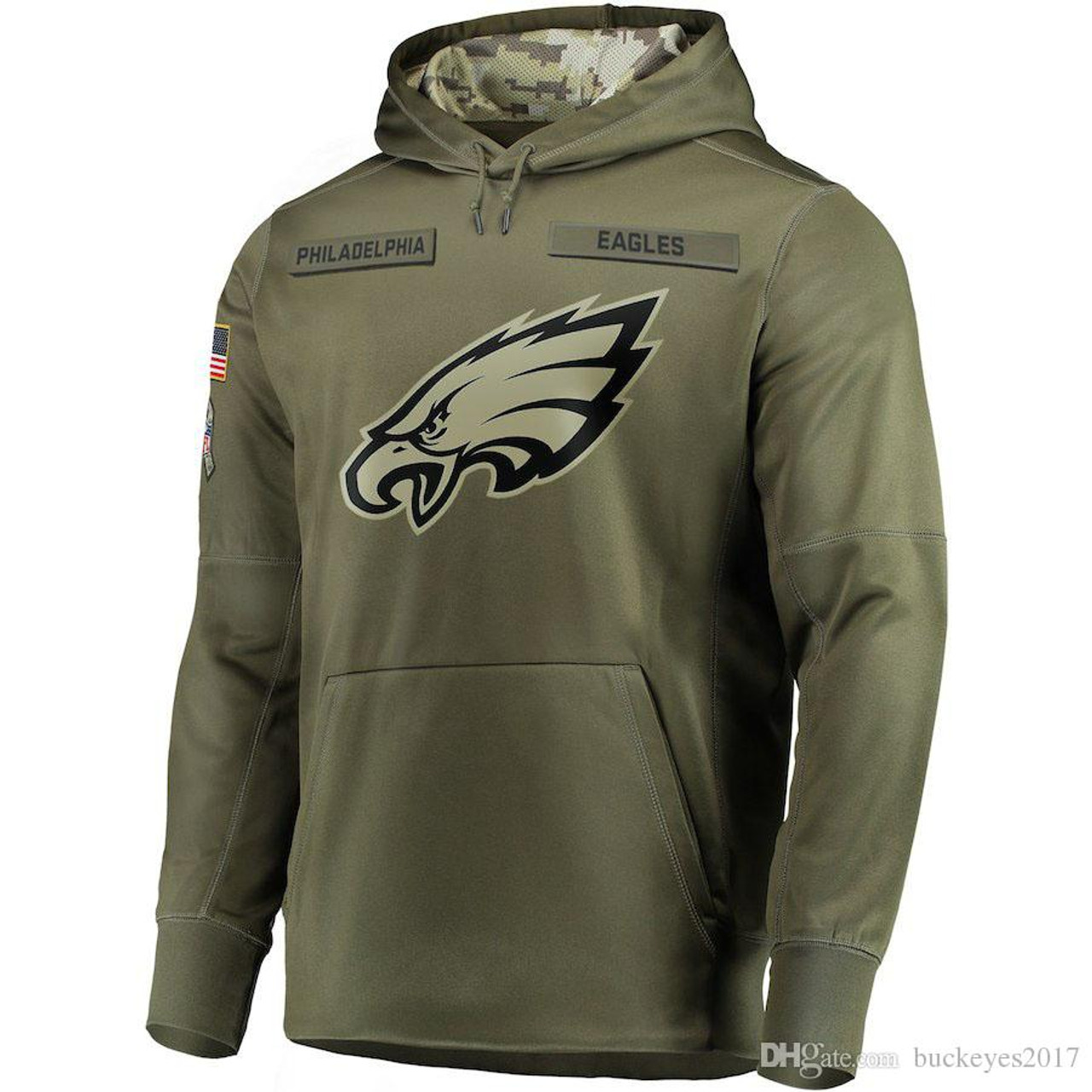 **(NEW-OFFICIAL-N.F.L.EAGLES-HOODIES/SALUTE-TO-SERVICE,CAMO.HOODED ...