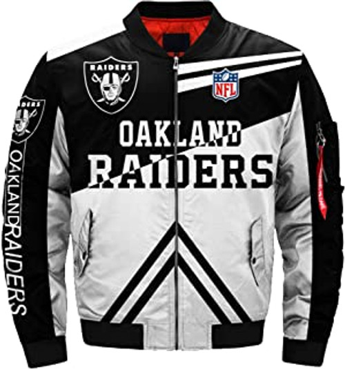official team nfl raiders jacket
