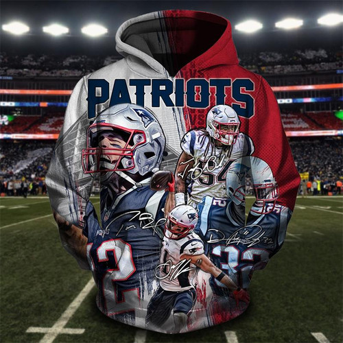 **(OFFICIAL-N.F.L.NEW-ENGLAND-PATRIOTS-ALL-STAR-WINNING-TEAM-FRONT-PULLOVER-HOODIES/CUSTOM-3D-PATRIOTS-TEAM-COLORS-GROUP-DESIGN,PREMIUM-3D-GRAPHIC-PRINTED-PATRIOTS-LOGOS/DOUBLE-SIDED-WARM-N.F.L.PATRIOTS-TEAM-COLORED-PULLOVER-HOODIES)**