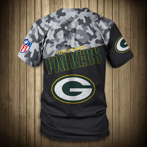 green bay packers camo jersey