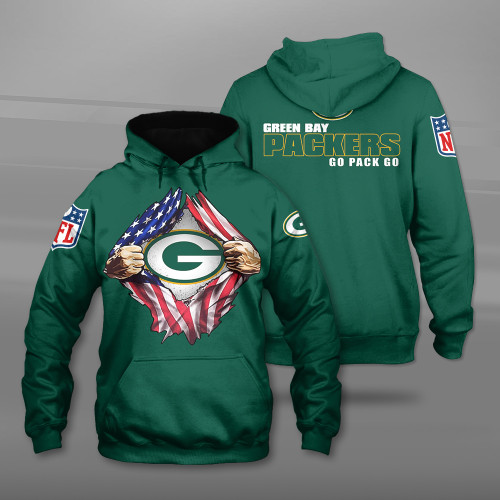 green bay packers hoodie 3x