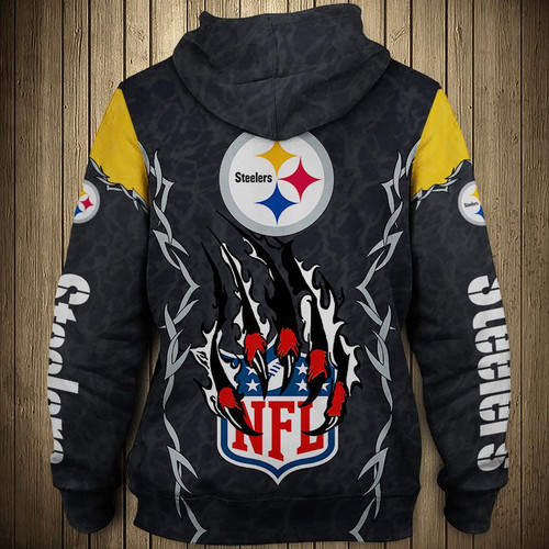  **(OFFICIAL-N.F.L.PITTSBURGH-STEELERS-TRENDY-TEAM-ZIPPERED-HOODIES/NEW-CUSTOM-3D-GRAPHIC-PRINTED-DOUBLE-SIDED-ALL-OVER-DESIGN & GRAPHIC-STEELERS-LOGOS & OFFICIAL-STEELERS-TEAM-COLORS/WARM-PREMIUM-OFFICIAL-N.F.L.STEELERS-TEAM-ZIPPERED-GAME-DAY-HOODIES)**
