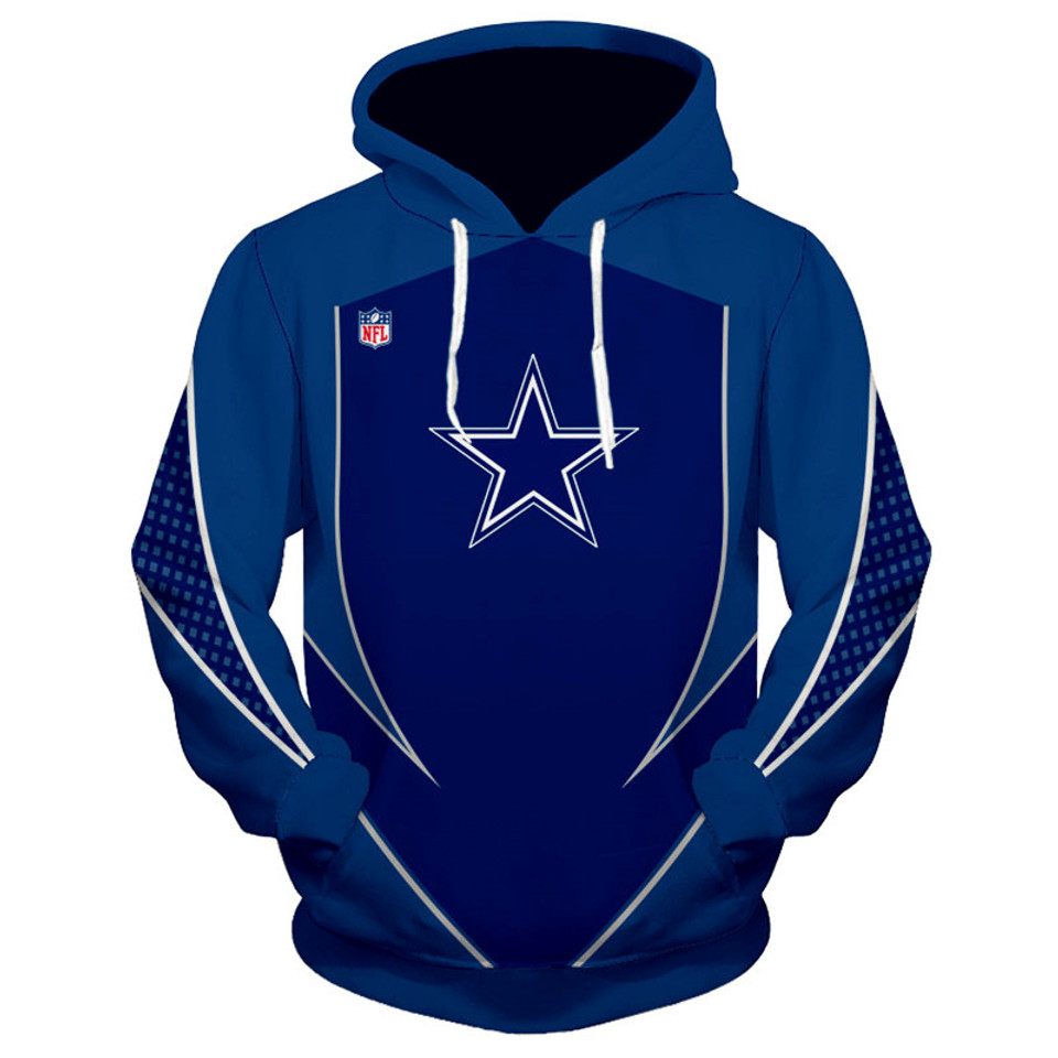 **(OFFICIALLY-LICENSED-N.F.L.DALLAS-COWBOYS-TEAM-PULLOVER-HOODIES/NEW ...