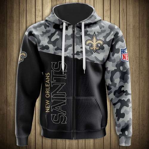 nfl saints military hoodie