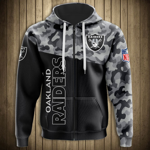 oakland raiders camo hoodie