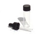 4 ml glass vial with lid and dropper