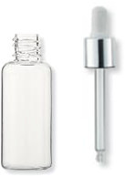 Crystal Clear 30 ml Bottle with dropper